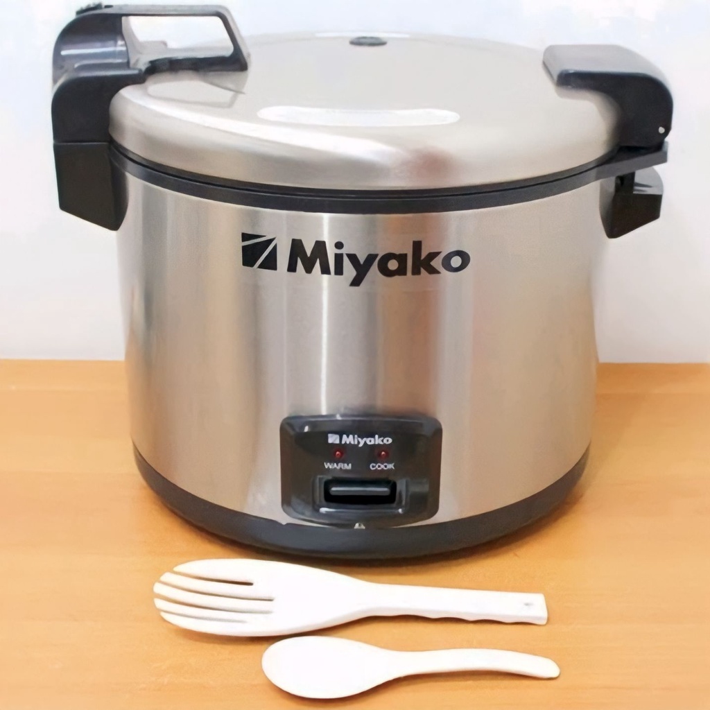 Miyako Rice Cooker Magic Com 6 Liter Jumbo Stainless MCG-171 MCG 171