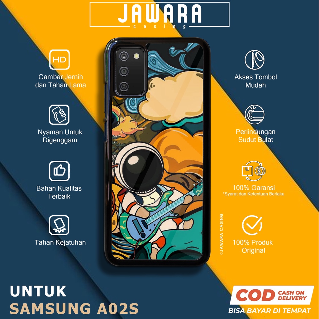 Case Samsung A02S Casing Samsung A02S Jawara Casing [AST2] Case Glossy Case Aesthetic Custom Case An