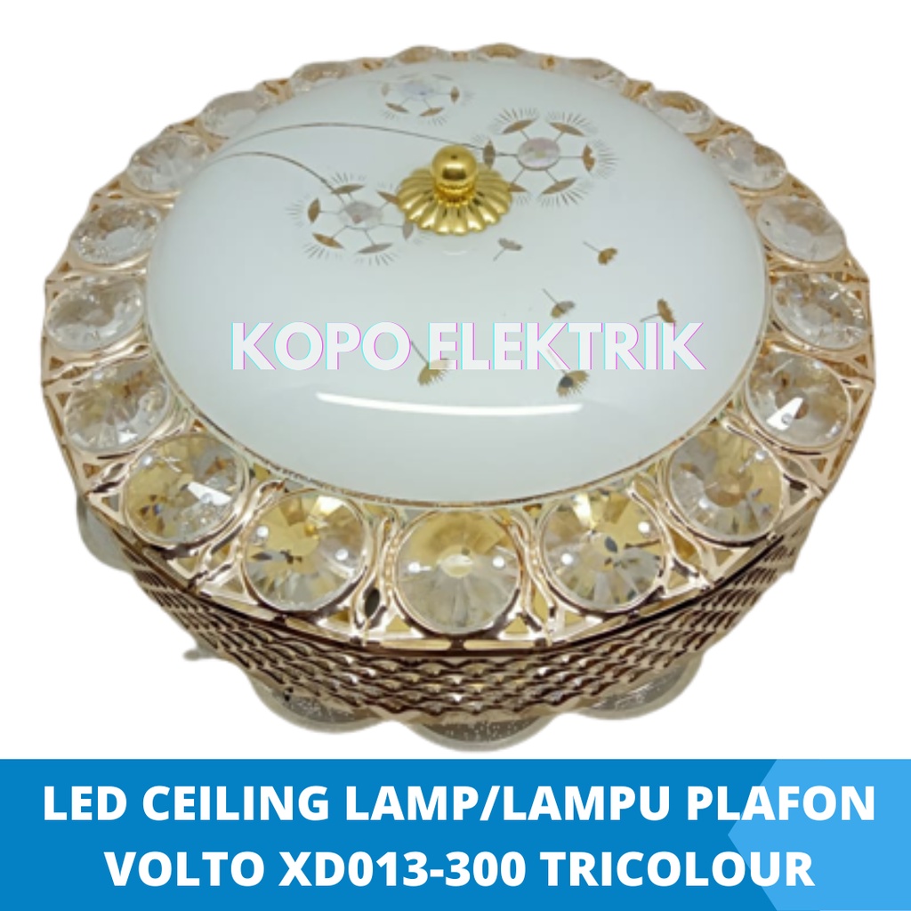 Led Ceiling Lamp/Lampu Plafon XD013-300 TRICOLOUR