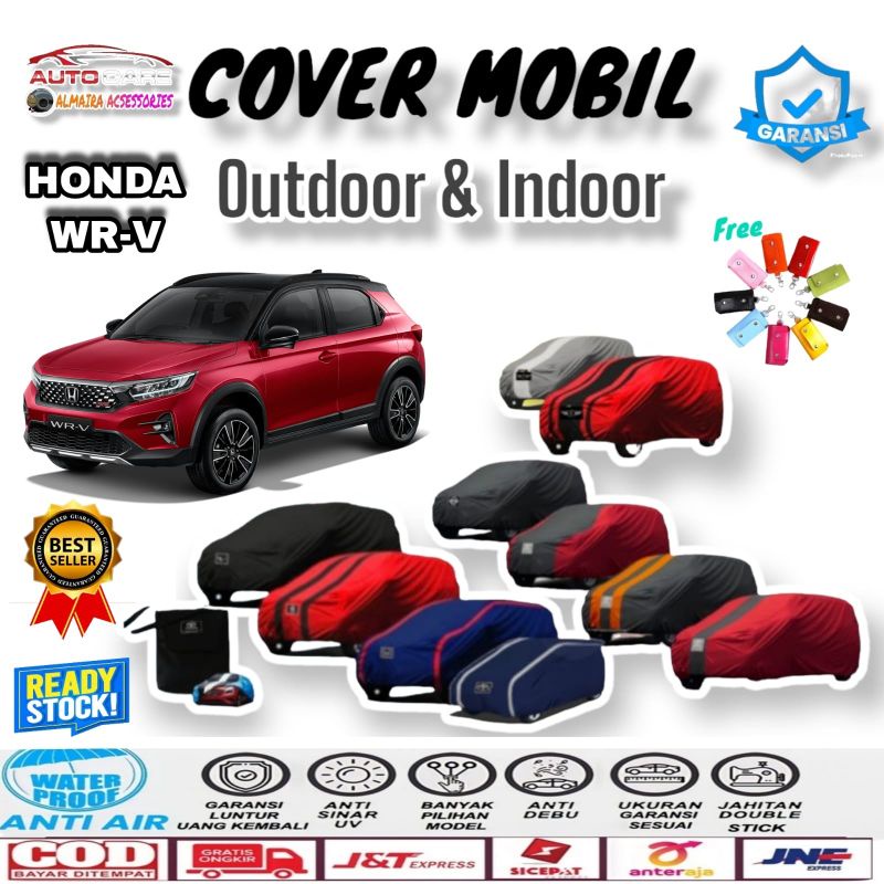Cover Mobil Honda Wrv Sarung Mobil Honda WR-V 2022 Selimut Mobil wrv Mantel Mobil Honda Wrv Outdoor Indoor