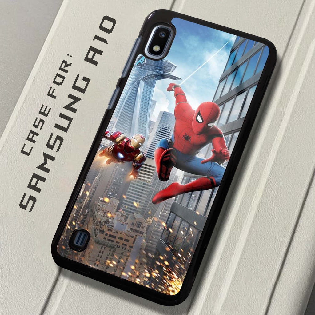 Case Samsung A10 Case Hp Samsung A10 Premium Glossy Booming Case [SPIDERMAN] Casing Hp Samsung A10 A