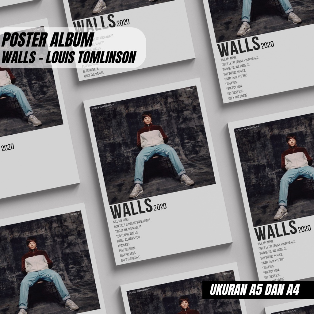 Jual CD Louis Tomlinson - Walls US Album Audio Music - Kota Surabaya - Mega  Disc