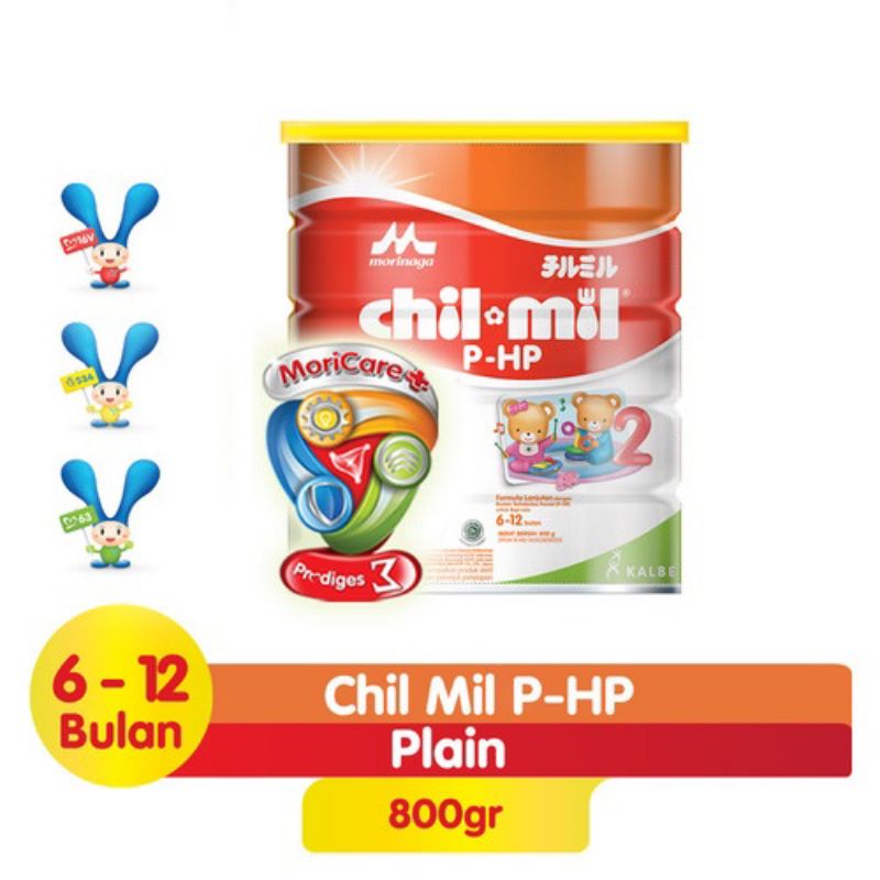 Chil Mil PHP 6-12 bulan 800gr Susu Bayi Morinaga moricare