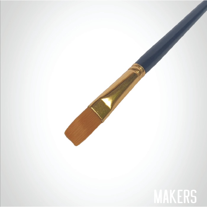 

Kulu Brush Kuas Flat Cat Air Cat Minyak Lukis Acrylic No.7