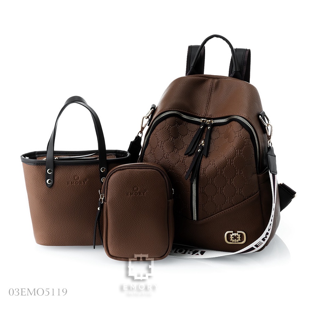 TAS RANSEL WANITA EMORYSTYLE Dyona     03EMO 5119  3in1 MB