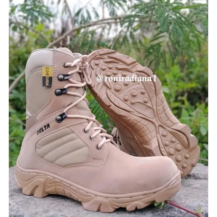 Sepatu Safety Boots Delta Tactical Adventure Haiking 6inc