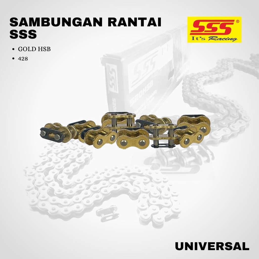 sambungan rantai 428T HSB SSS