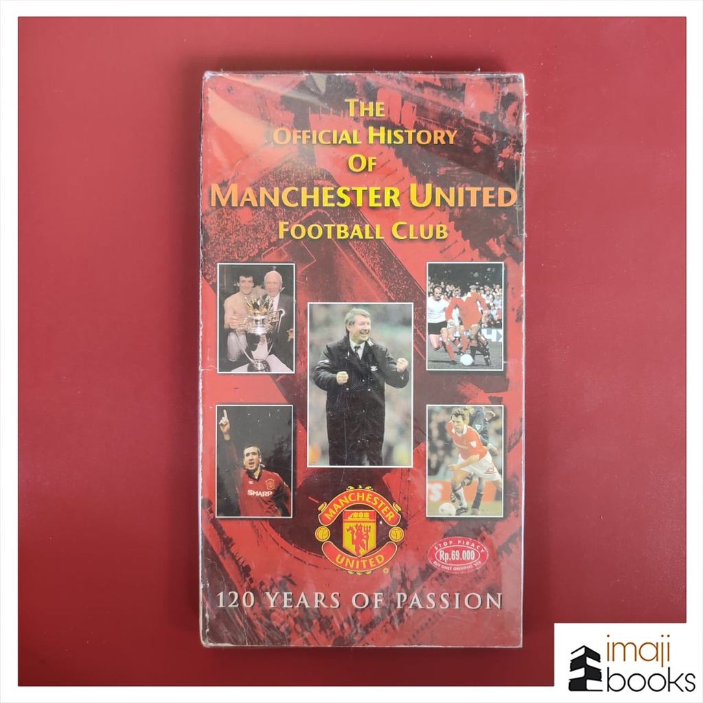 VCD Original The Official History of Manchester United Football Club: 120 Years of Passion (4 CD)