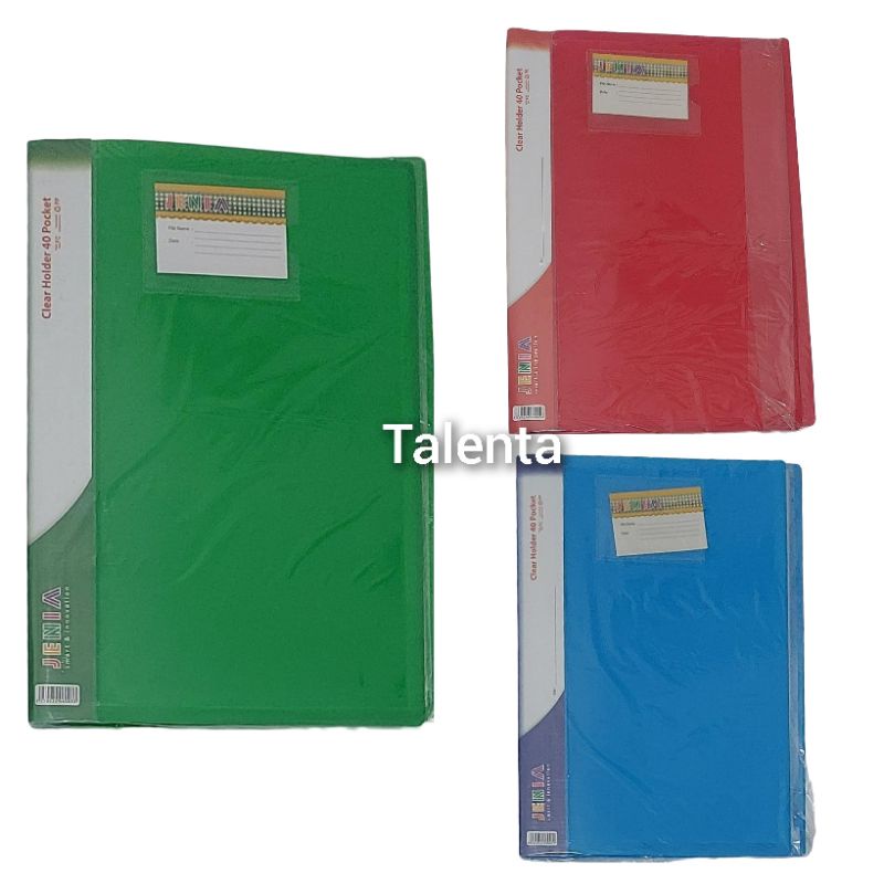 

Map Kantong/Clear Holder/Document Keeper Folio 40 Lembar