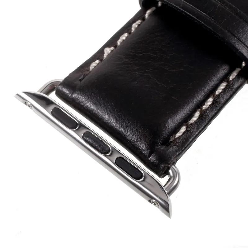 Slim Leather Watch Strap Compatible With iWatch Ultra 8 SE 7 for iWatch Series 49mm 41mm 45mm