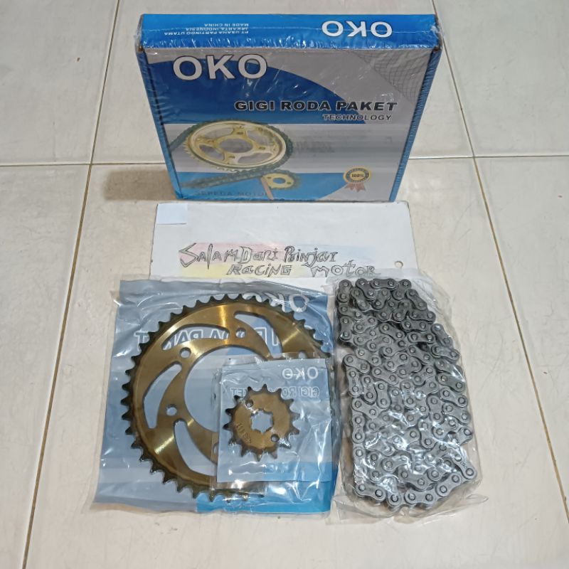 GIR PAKET KOMPLIT/GIGI TARIK KOMPLIT GIR PAKET GEAR SET MOTOR VIXION NEW