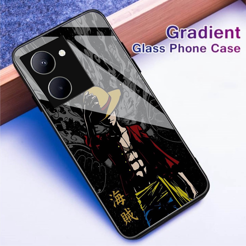 (Q45) Softcase Realme C33 - Softcase Kaca Realme C33 - Case Aesthetic Realme C33 - Case keren Realme