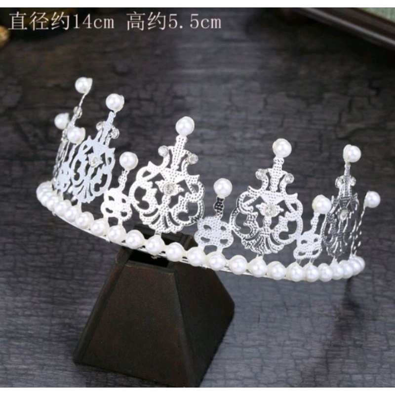 Topper Cake Mahkota Crown/Hiasan Kue Pengantin/Topper Cake/Crown Pesta Elegant