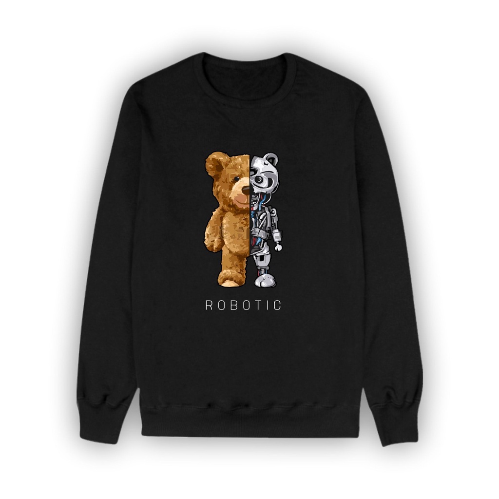SWEATER / CREWNECK ROBOTIC BEAR / SWEATER KEREN / CREWNECK KEKINIAN / SWEATER KECE