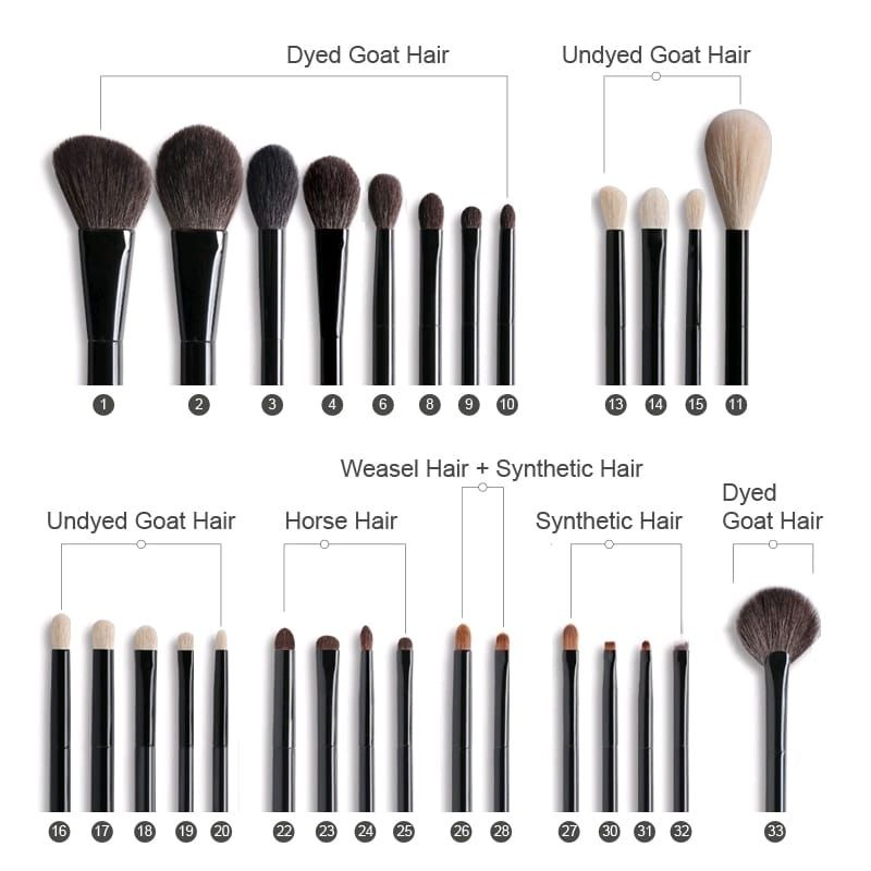 Ovw brush makeup up pro portable Brush