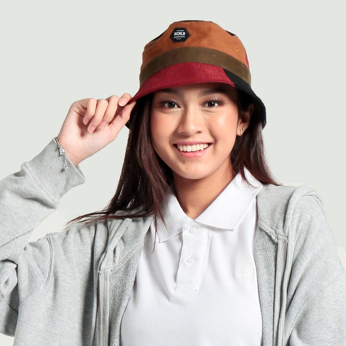 Topi Fenical Rainbow Bucket Hat - Rckls