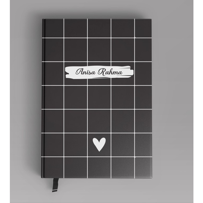 

&<&<&<&] Buku Catatan Note Book Hard Cover Grid