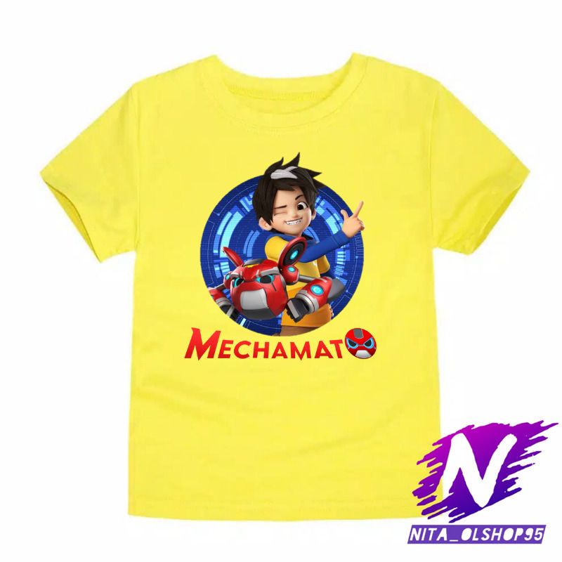 baju anak mechamato amato dan mechabot superhero