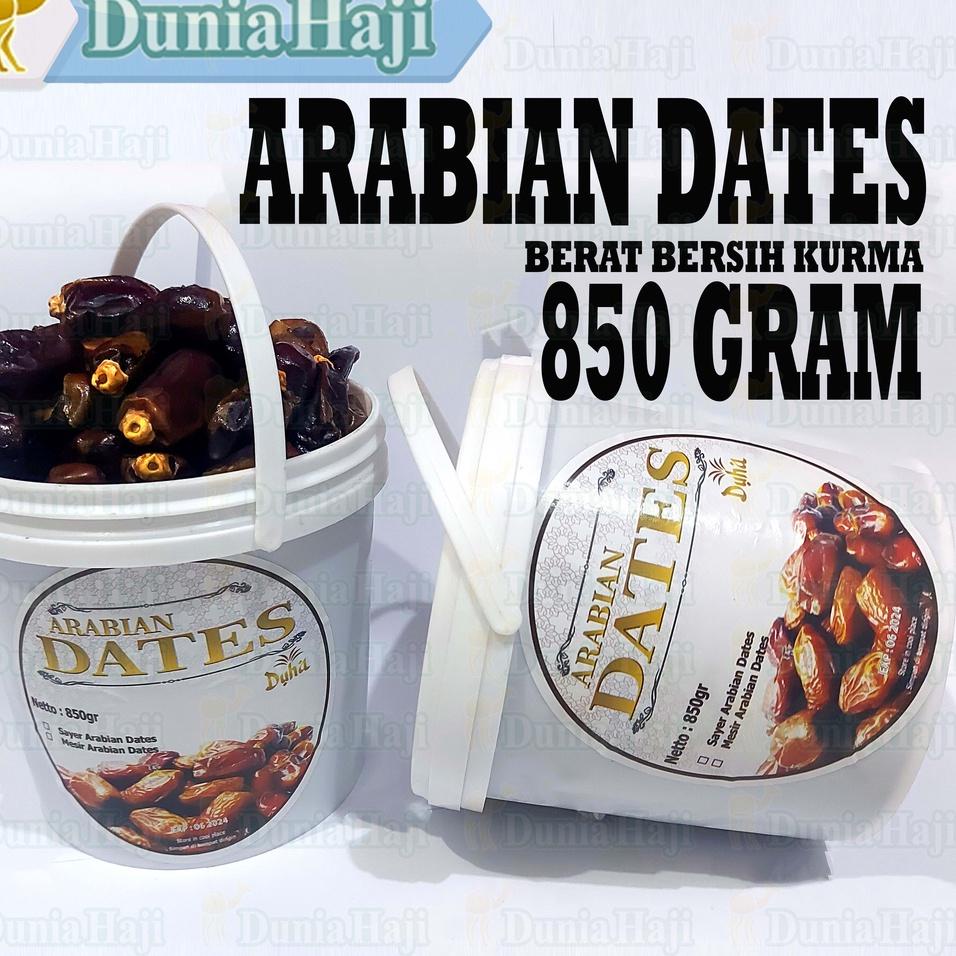 

KodeSs9S3 Kurma Arabian Dates Kemasan Ember 850GR Bukan Kurma Sukari Al-Qossim Al Qosim Al Qassim