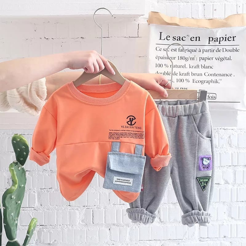 BAJU SETELAN ANAK  SWEATER 1-5 TAHUN00971