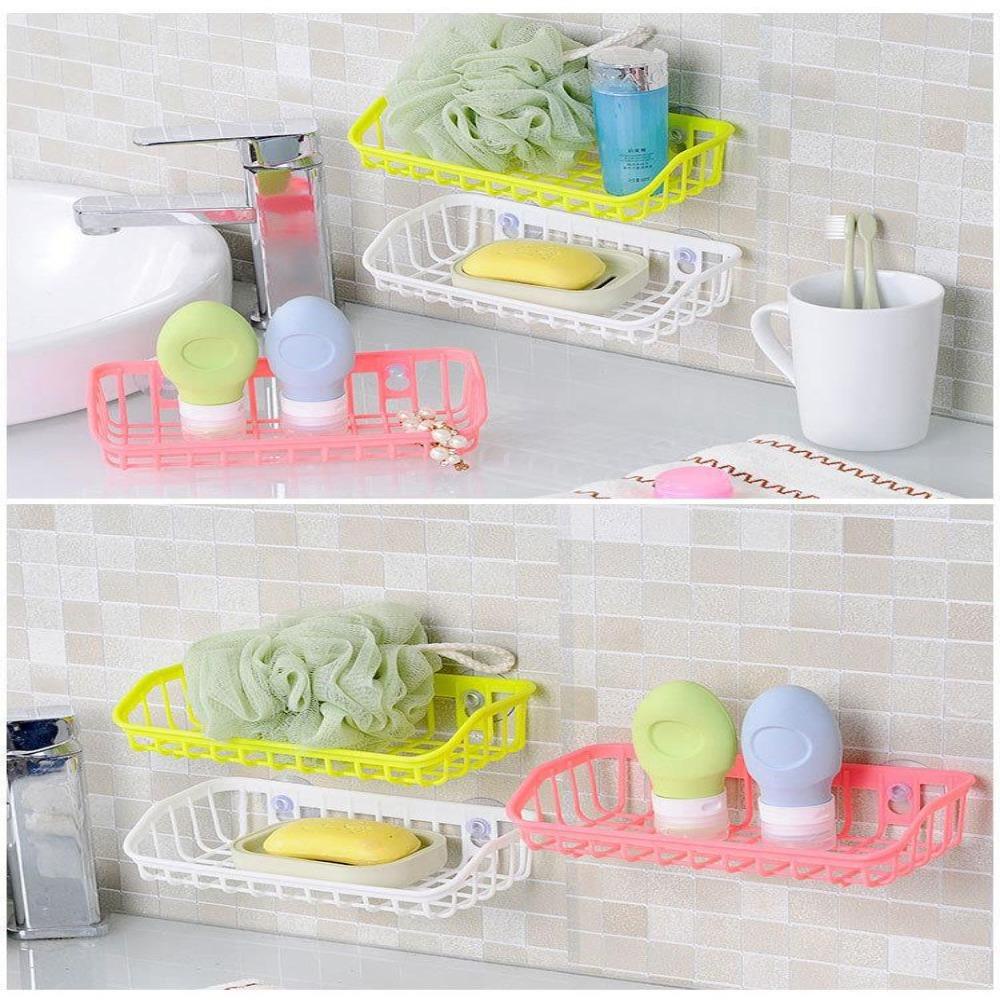 Tempat Spons Nanas Rak Penyimpanan Gantung Holder Kamar Mandi Suction Cup