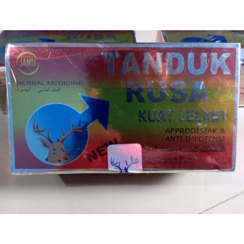 TANDUK RUSA - Kapsul Pria ORIGINAL.