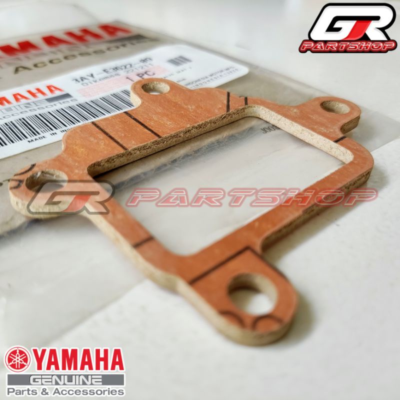 PACKING INTAKE MANIFOLD (ATAS MEMBRAN) ALFA SIGMA CHAMP ORI YGP ORIGINAL YAMAHA PAKING PERPAK GASKET INTEK MANIPOL MANIFOL