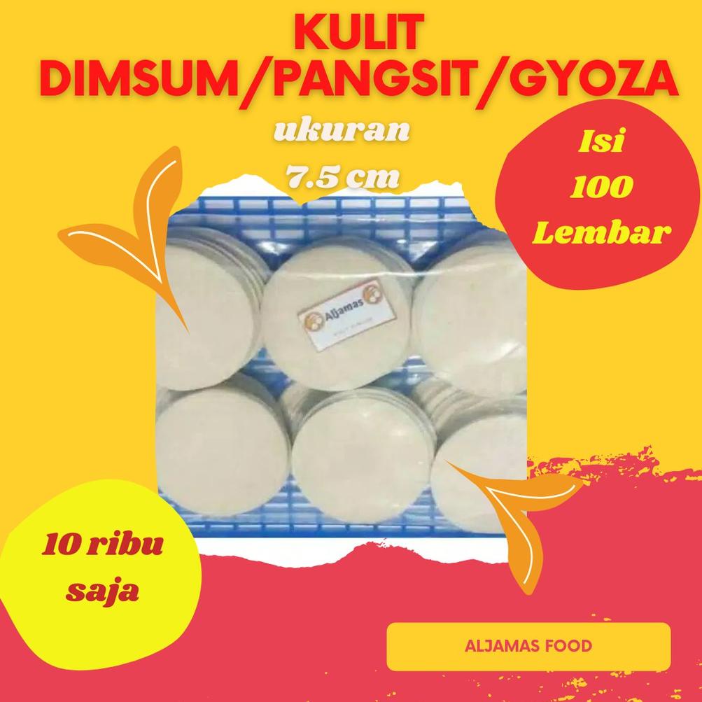 

Terbaru 10.10 Kulit dimsum 7.5 cm 100 pcs/pangsit/gyoza