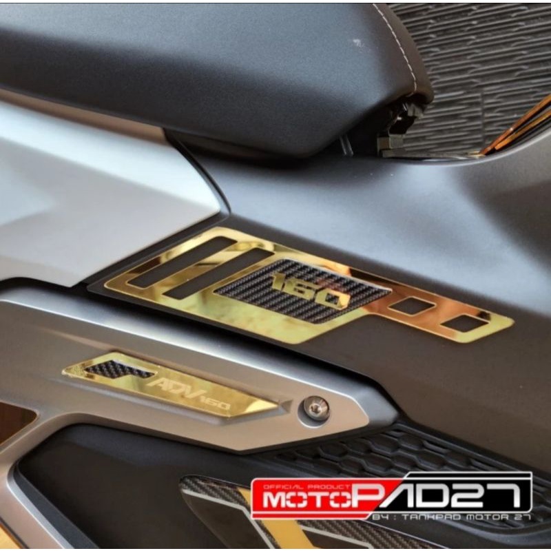 Motopad27 Garnish ADV 160 Cover Side Pad Honda ADV 160 garnis Side Pad ADV 160 2022