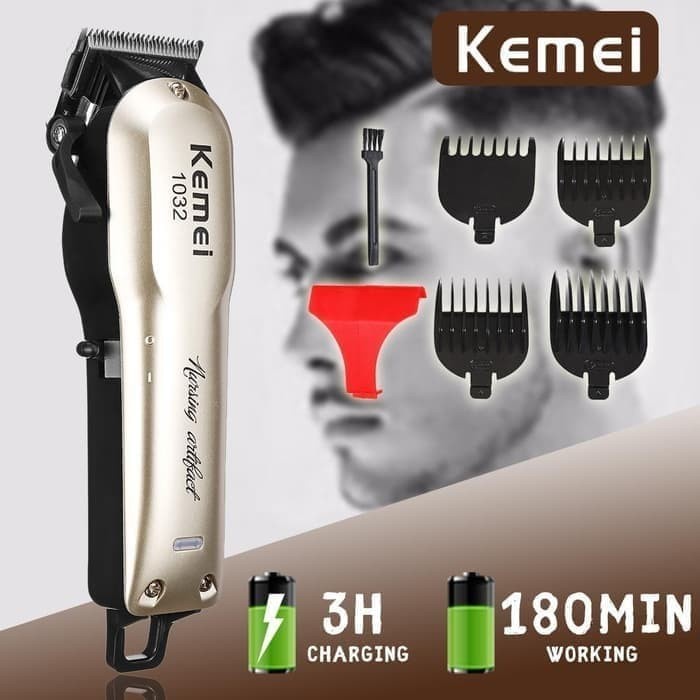 ALAT CUKUR RAMBUT KEMEI KM 1032 CLIPPER KEMEI KM1032 PROFESSIONAL HG #ORIGINAL