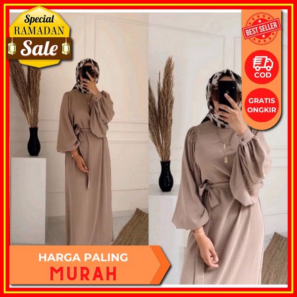 New Model Erina Kaftan - Dress Abaya Terbaru 2023 Kekinian Viral | Dress Abaya Muslim Turki Premium 