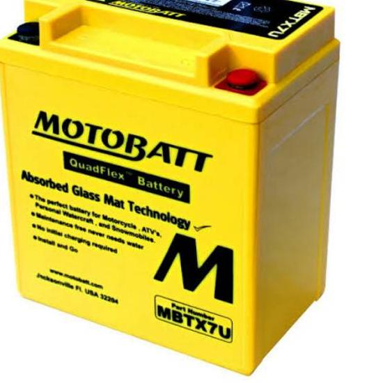 Aki Motobatt MBTX7U utk KLX 150, KLX 250