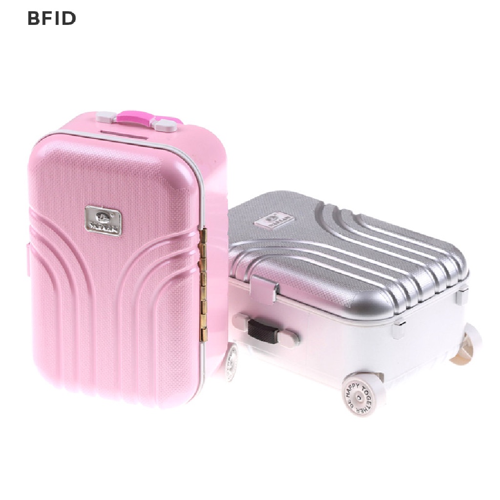 [BFID] Travel Set Suitcase Koper Untuk Hadiah American Doll 18inch (Hanya Koper) [ID]