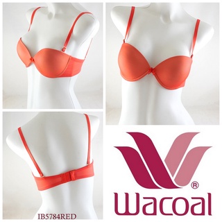 Bra Wanita Kawat Busa Tebal Half Cup WACOAL Underwear/ Pakaian Dalam /Beha/BH IB5784RED