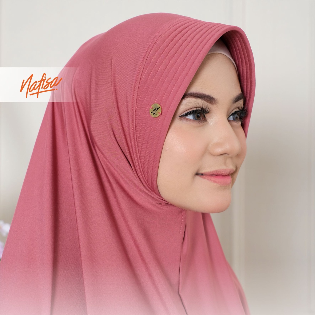 Jilbab Instan Asha Lycra Premium Part 2 | Jilbab Instan Bergo Pad Antem Lycra Eksklusif