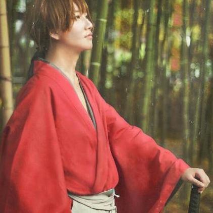 YUKATA HAKAMA KIMONO COSTUME SAMURAI X KENSHIN BAJU TRADISIONAL JEPANG