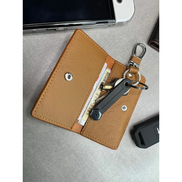 DOMPET STNK KULIT ASLI MOTOR MOBIL / GANTUNGAN KUNCI MOTOR MOBIL KULIT GK-3