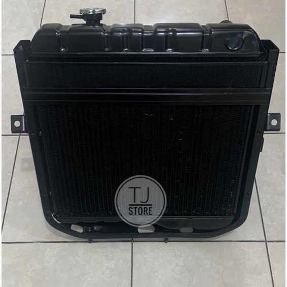 Radiator + Bracket + Corong Kipas Toyota Hardtop BJ40 Ori