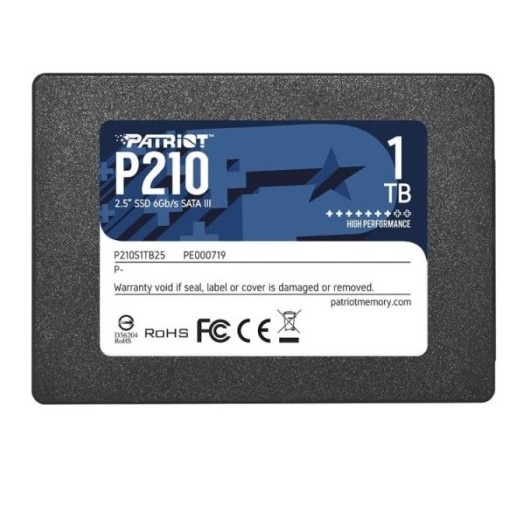 SSD PATRIOT 2.5&quot; P210 1TB SATA III