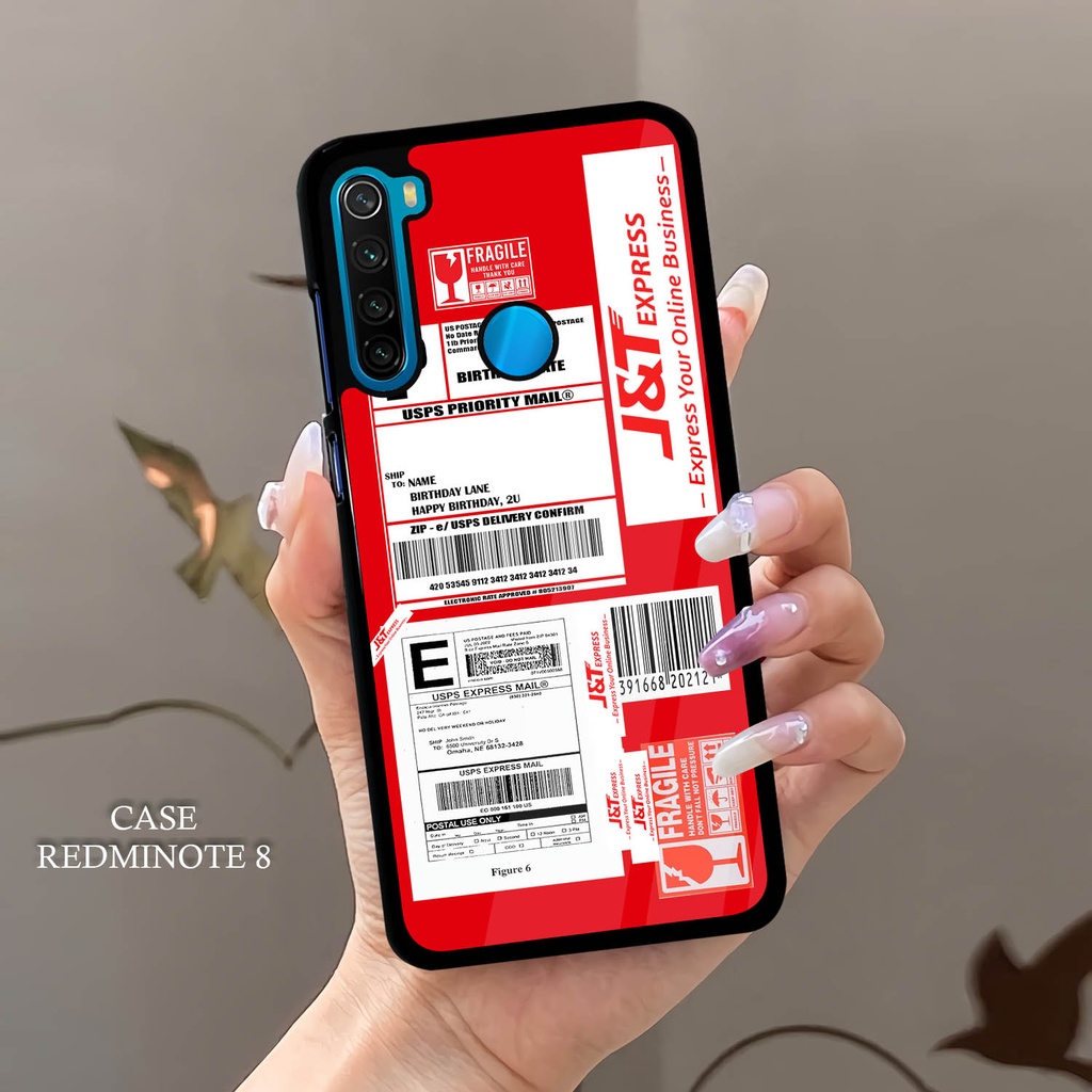 [FR25] Case Glossy Xiaomi Redmi Note 8  | Casing Hp REDMINOTE8 | Kesing Redminote Kilau Softcase Har