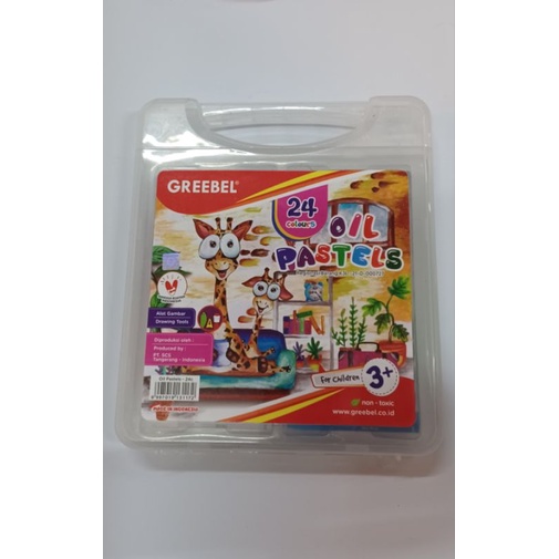 

Crayon Oil Pastel Greebel 24 Warna