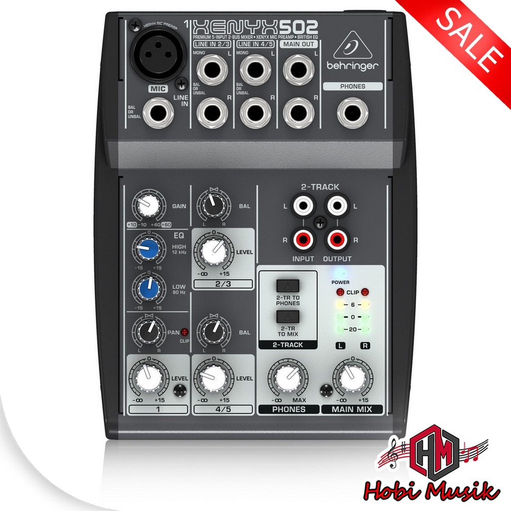 Mixer Xenyx 502 Behringer Mixer Audio Original Dengan Fitur Terbaik