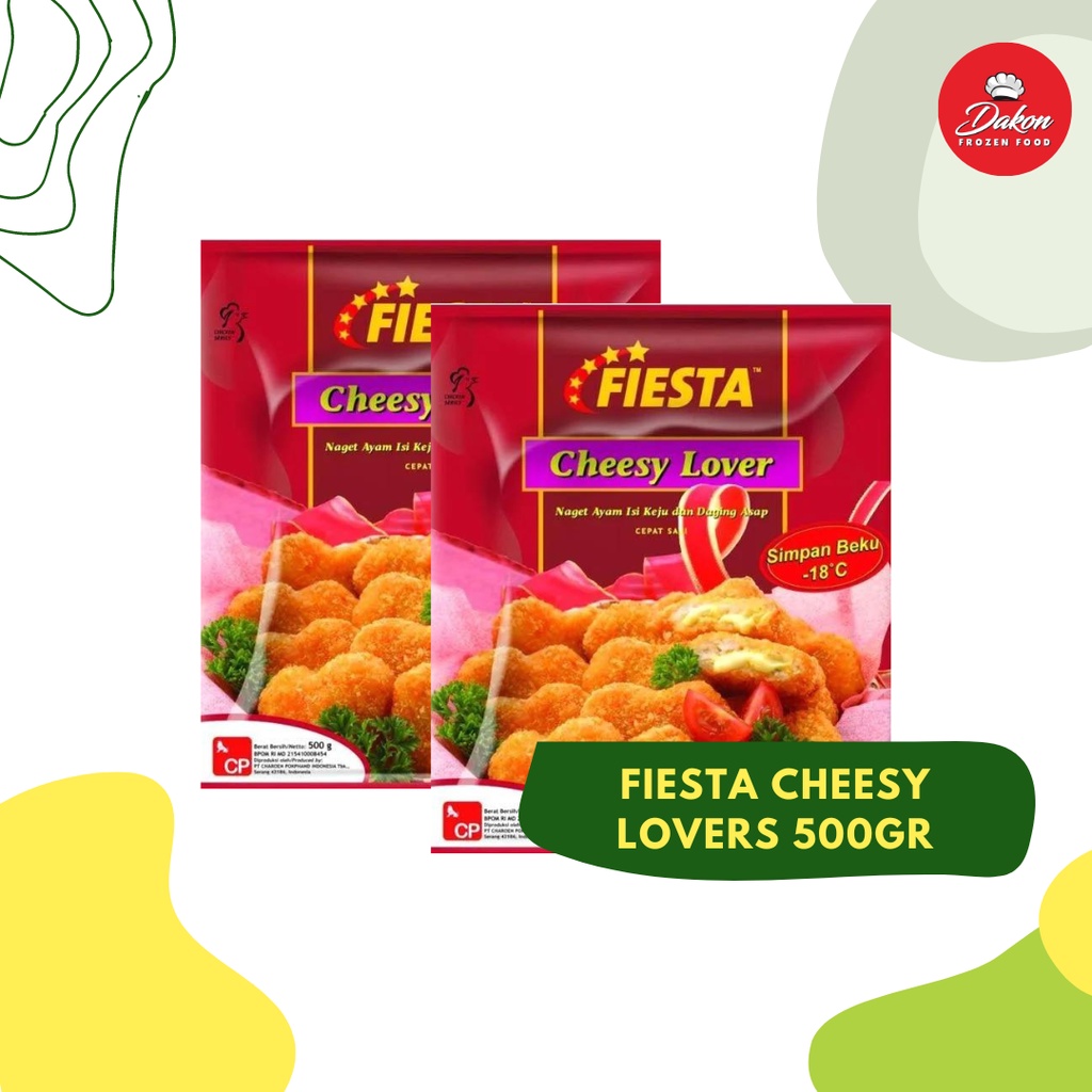 

Fiesta Cheesy Lovers 500gr