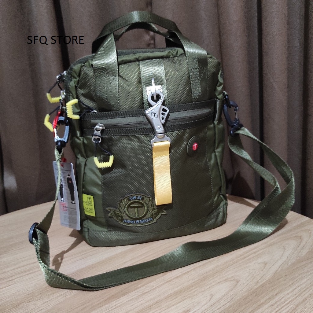 Tas Selempang Thougwarrrior/ Tas Kerja T Army Sling Bag Impor