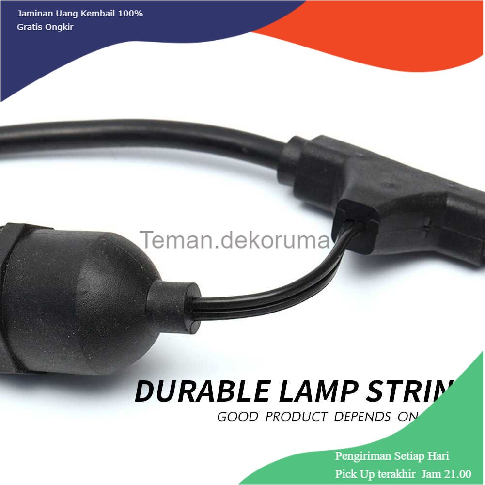 TD - LMP Foroureyes Soket Lampu Hias Dekorasi Lamp Holder E27 20 Socket 10M - FS050