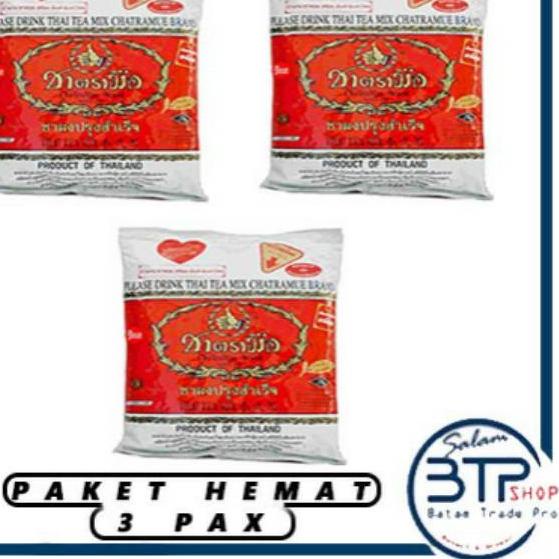 

❊ BTP PAKET HEMAT THAI TEA ORIGINAL 400gram 3pax ▲