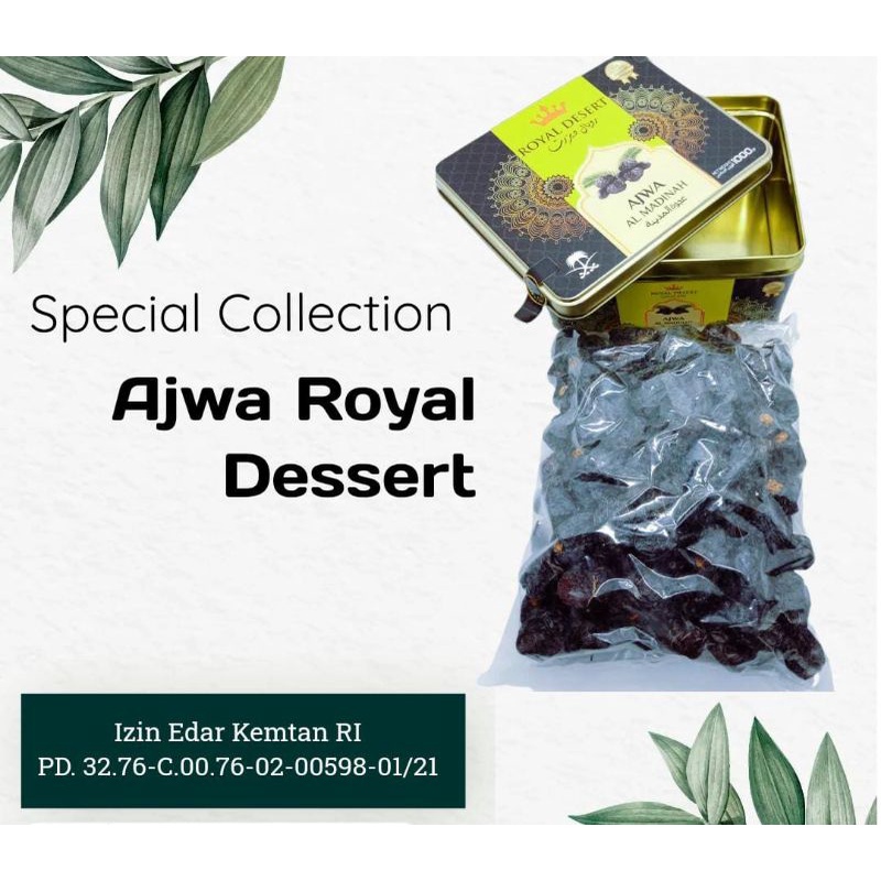 

Kurma Ajwa Royal Dessert Kemasan Kaleng