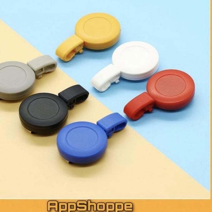 

マ Name Tag Clip Retractable ID Card Holder Gantungan Kartu Nama EasyPull Baru
