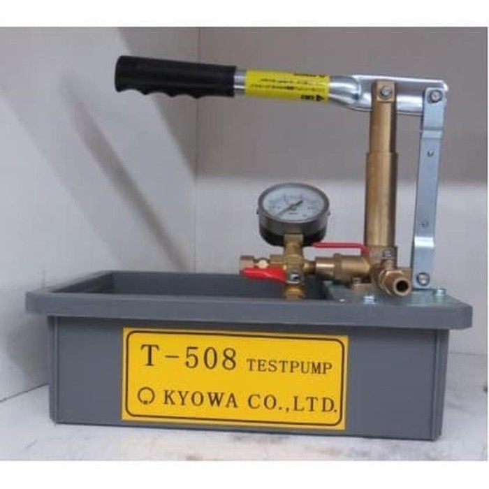 Test pump Kyowa T508 japan Alat Test tekanan Pipa valve Original Kyowa
