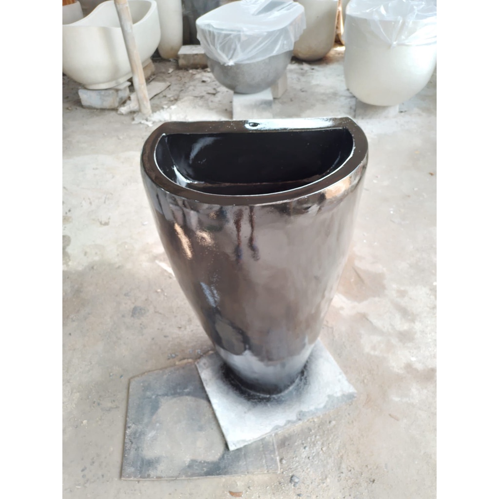 Wastafel kamar mandi teraso